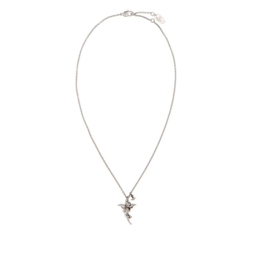 Vivienne Westwood Women Silver Metal Putti Necklace